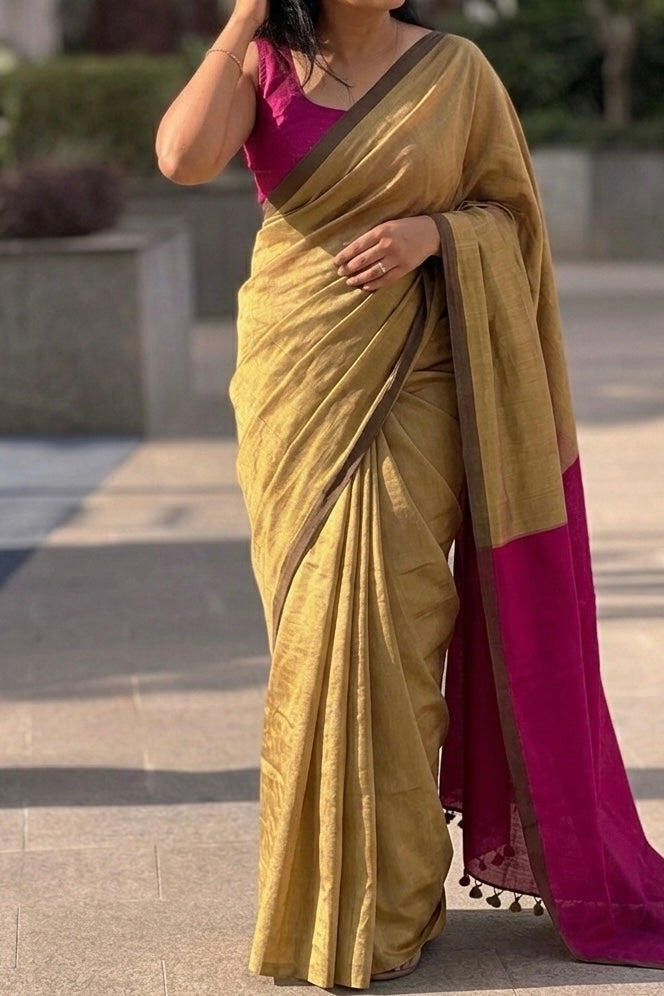 Gold Pure Kadhi Saree